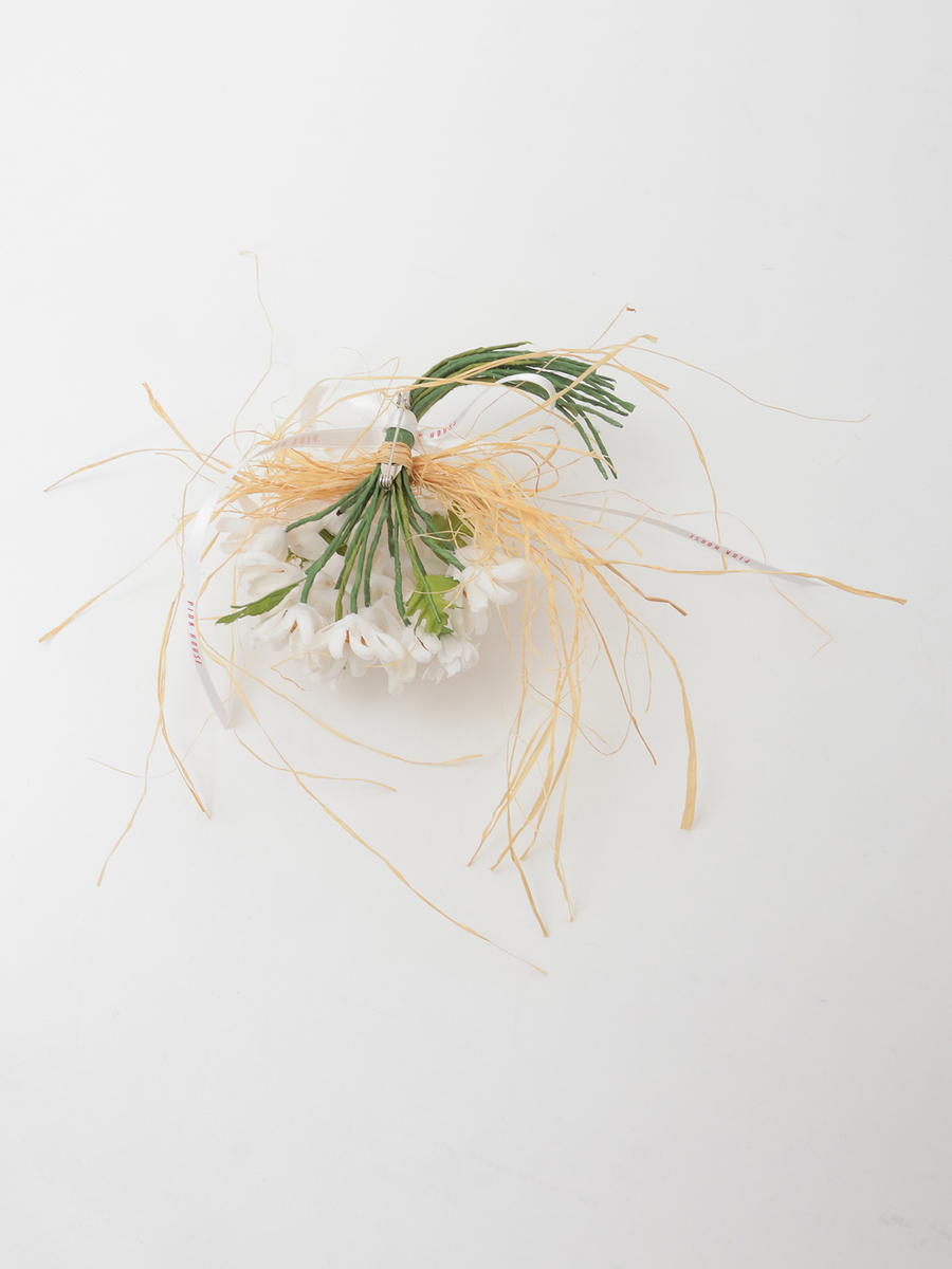 マーガレットブーケコサージュ 詳細画像 シロ 2