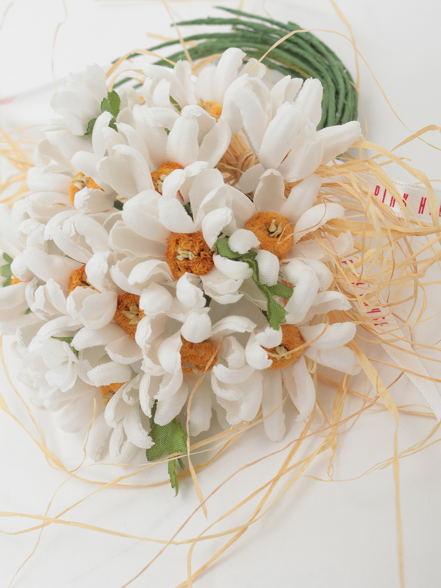 マーガレットブーケコサージュ 詳細画像 シロ 3