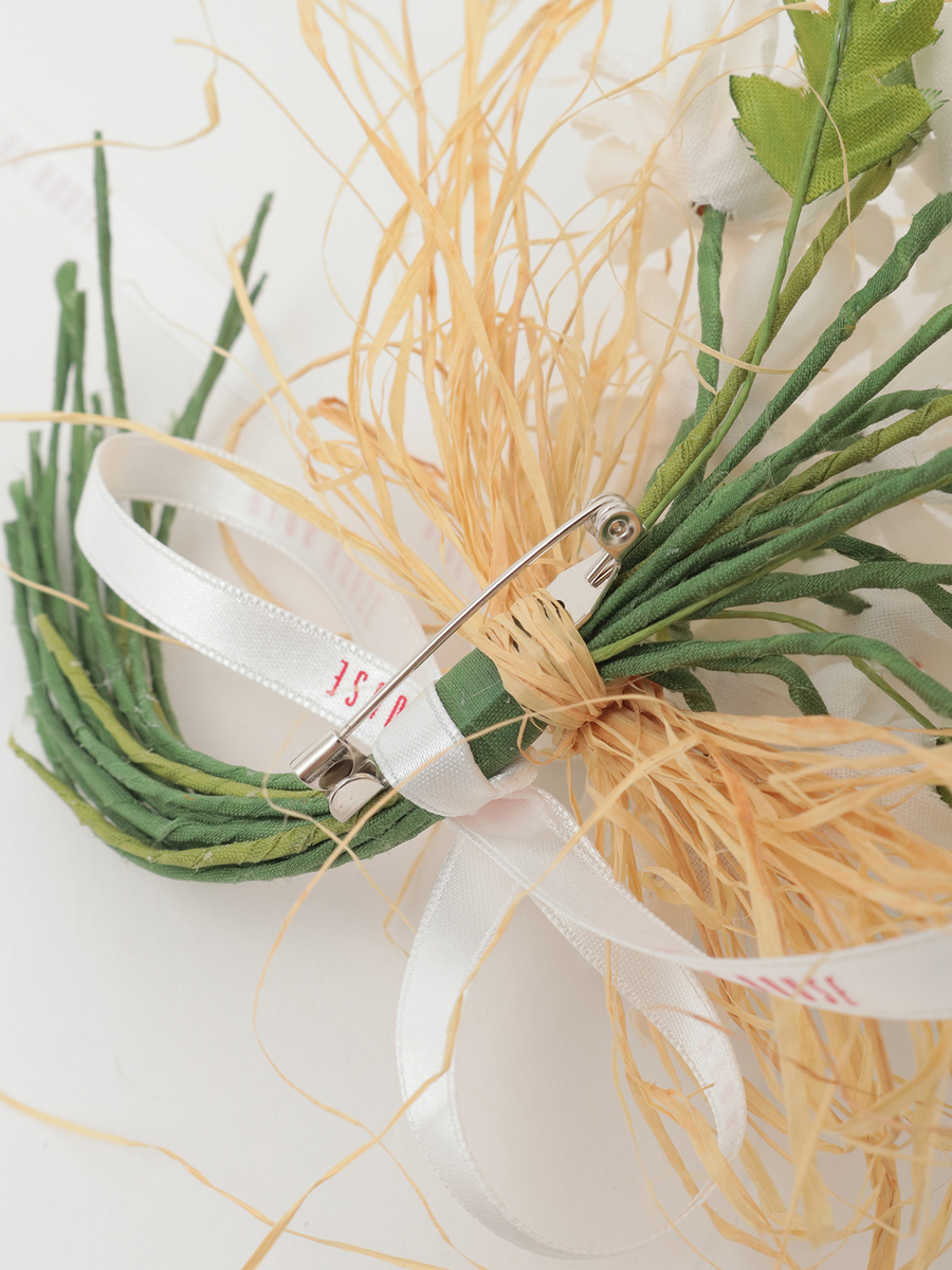 マーガレットブーケコサージュ 詳細画像 シロ 5