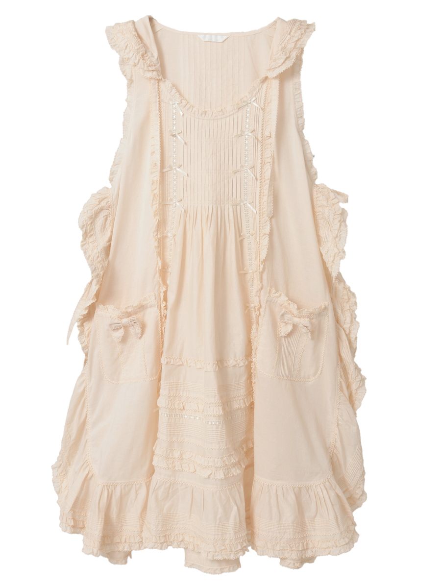 うさぎの耳フード付きローンタブリエ 詳細画像 キナリ 1