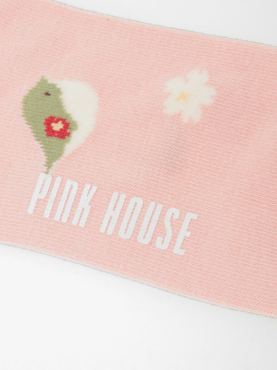 幸見うさぎ柄ソックス 詳細画像 アカ 6