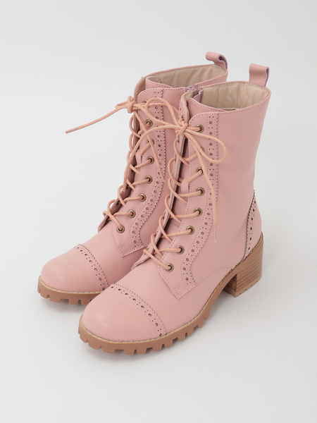 レースアップブーツ