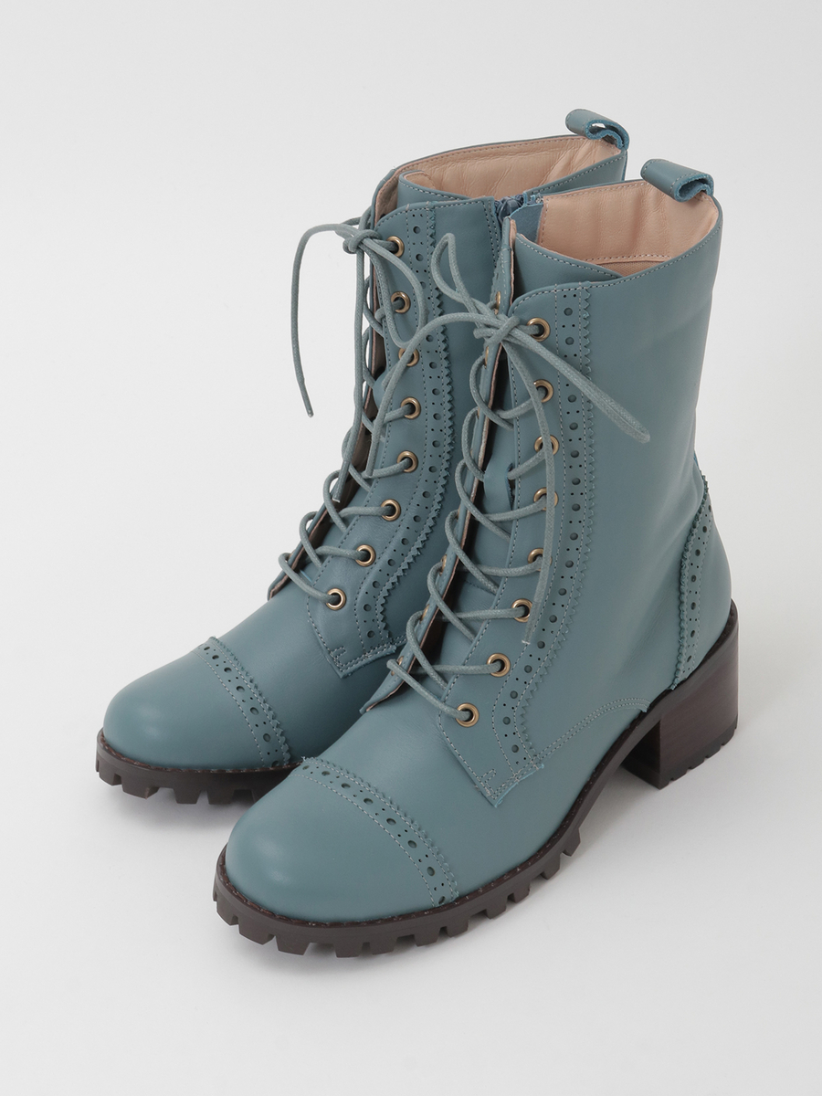 レースアップブーツ 詳細画像 ブルーグレー 1