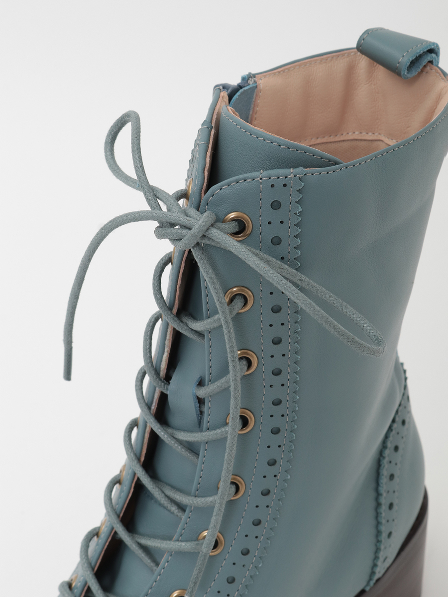レースアップブーツ 詳細画像 ブルーグレー 7