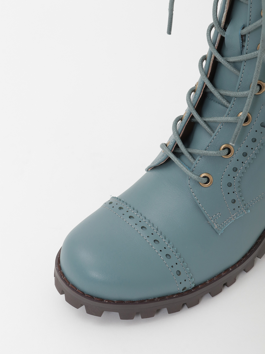レースアップブーツ 詳細画像 ブルーグレー 8