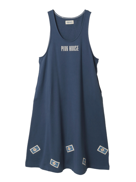 マーガレットネームワッペン使いスウェットジャンパスカート