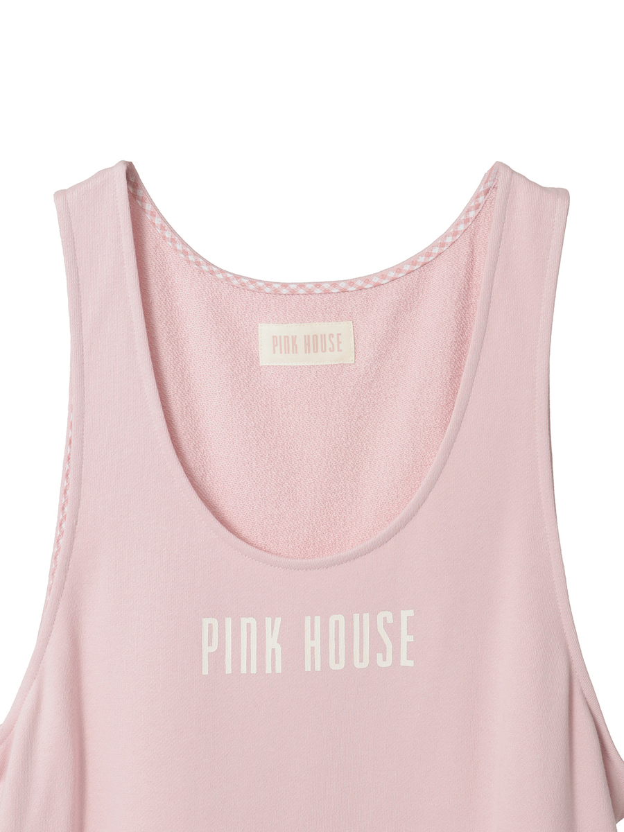 マーガレットネームワッペン使いスウェットジャンパスカート 詳細画像 ピンク 3