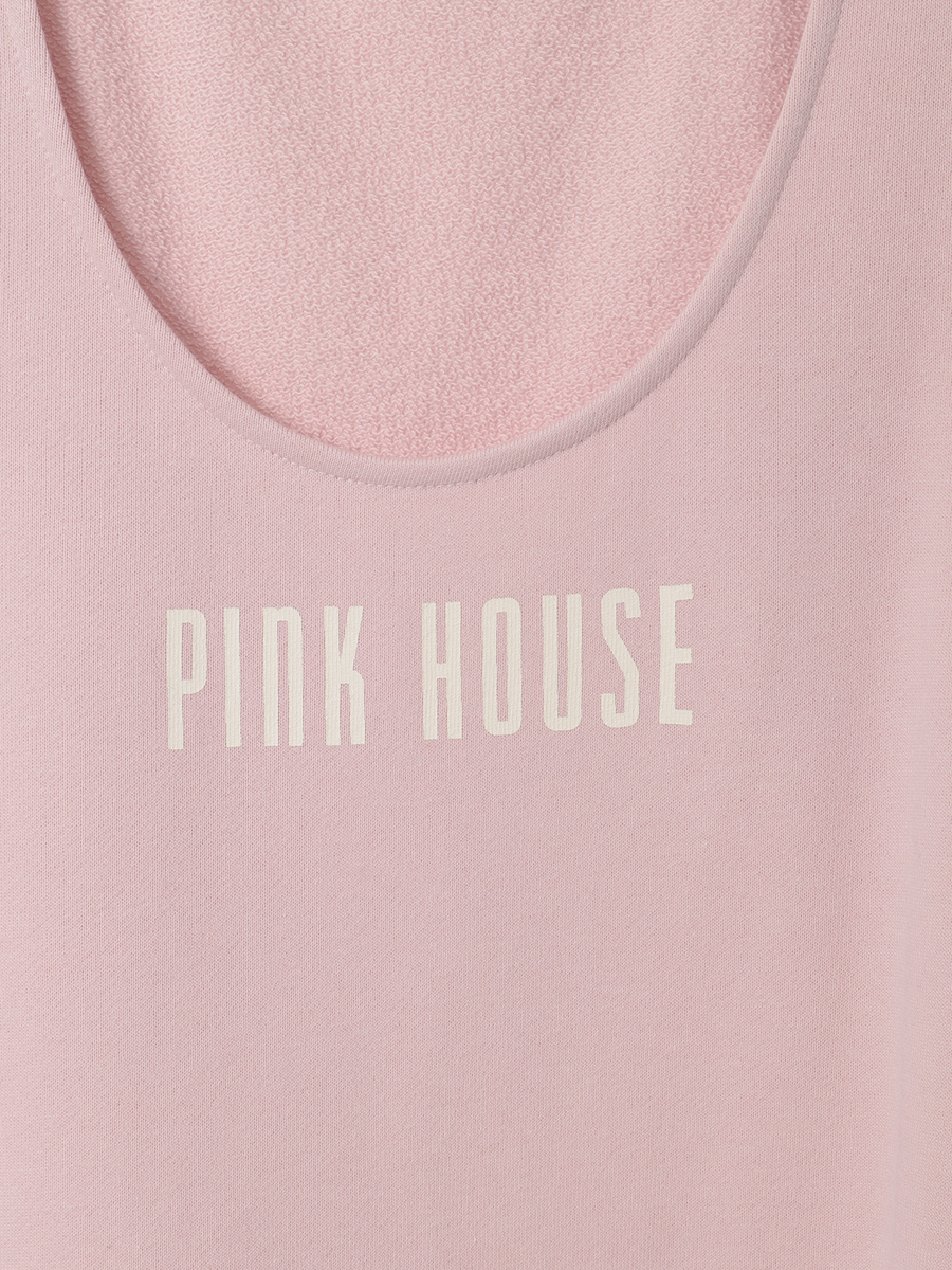 マーガレットネームワッペン使いスウェットジャンパスカート 詳細画像 ピンク 6