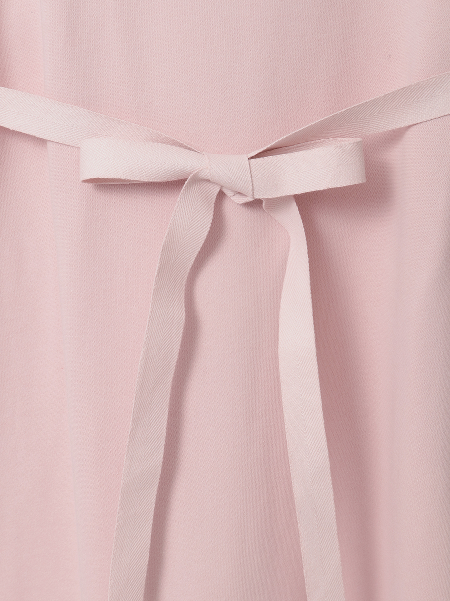 マーガレットネームワッペン使いスウェットジャンパスカート 詳細画像 ピンク 7