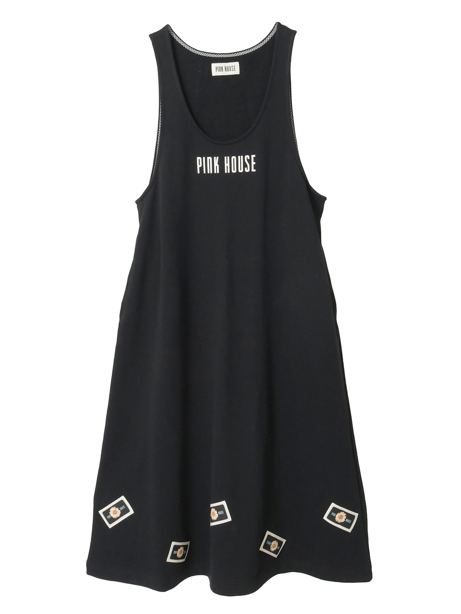 マーガレットネームワッペン使いスウェットジャンパスカート 詳細画像 クロ 1