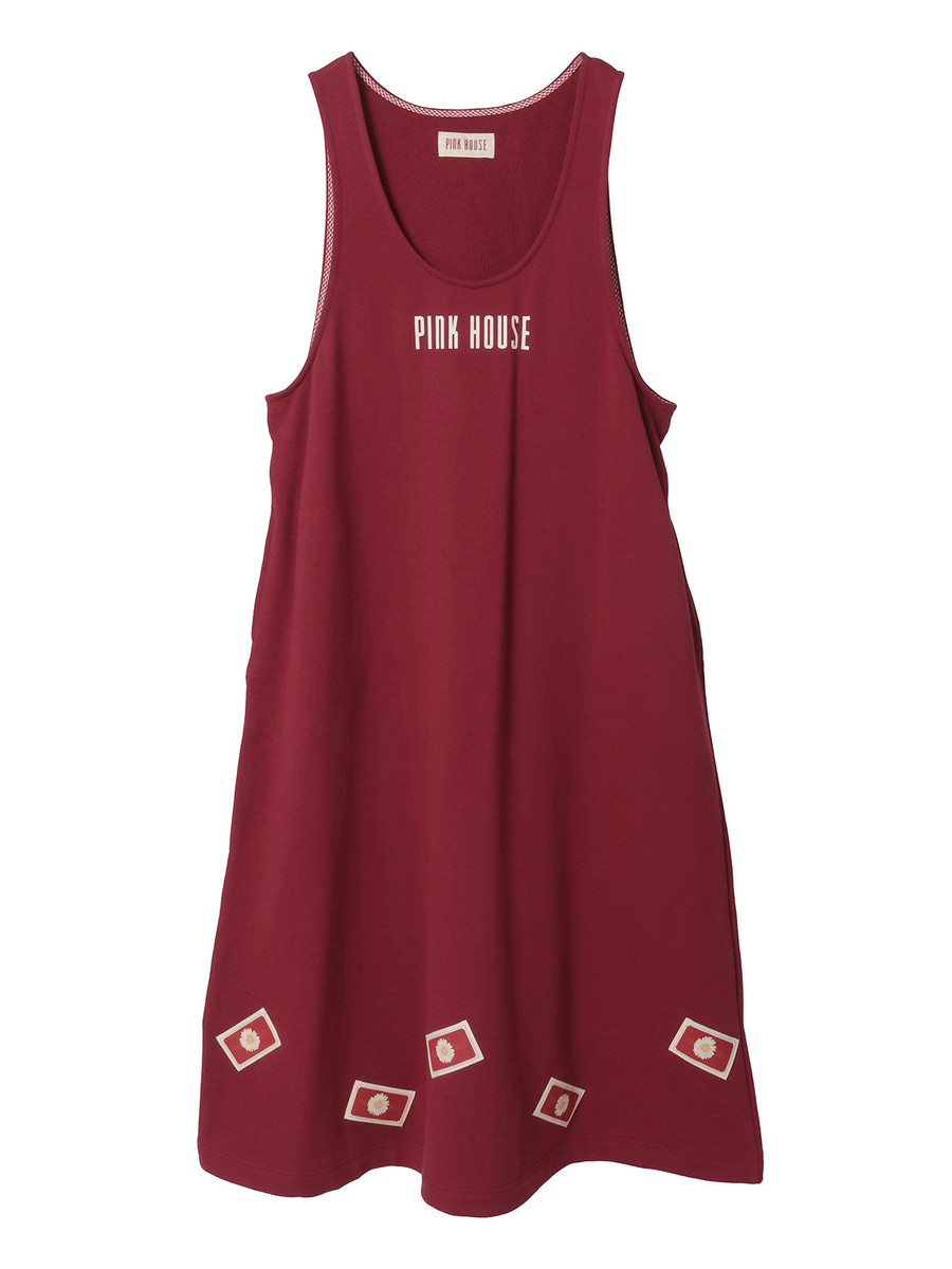 マーガレットネームワッペン使いスウェットジャンパスカート 詳細画像 アカ 1