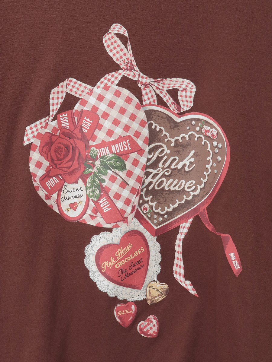 スウィートメモリープリントカットソー 詳細画像 アカ 10