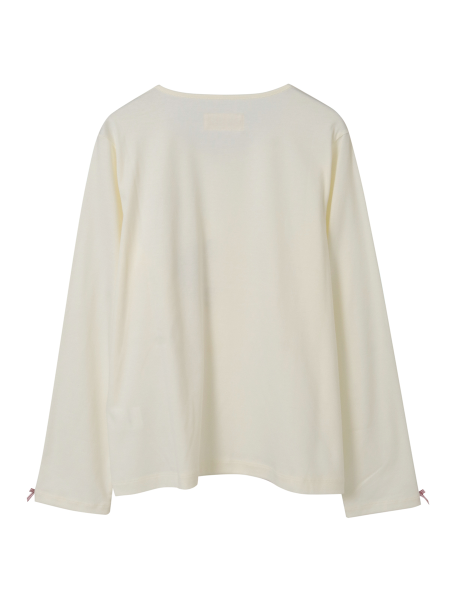 スウィートメモリープリントカットソー 詳細画像 アカ 2