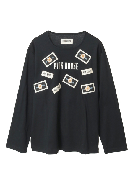 マーガレット＆ロゴネームワッペンいっぱいカットソー