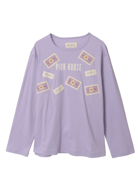 マーガレット＆ロゴネームワッペンいっぱいカットソー