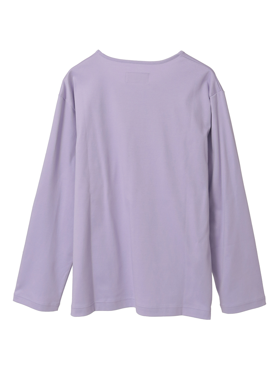 マーガレット＆ロゴネームワッペンいっぱいカットソー 詳細画像 ピンク 2