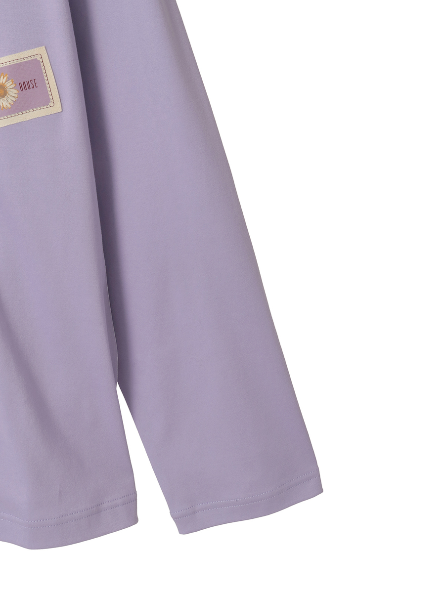 マーガレット＆ロゴネームワッペンいっぱいカットソー 詳細画像 ピンク 4