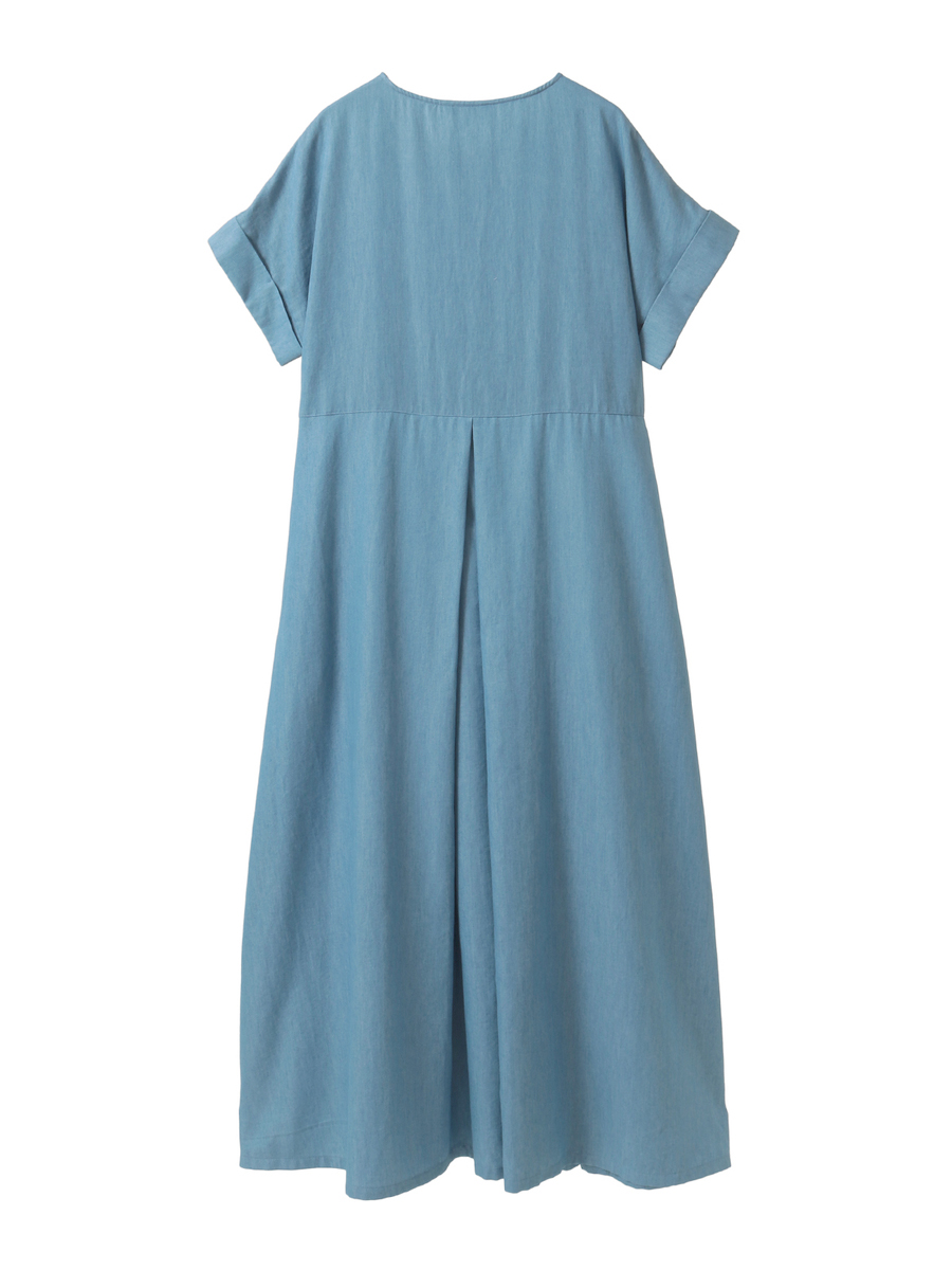 フラワーモチーフデニムワンピース 詳細画像 ブリーチ 2