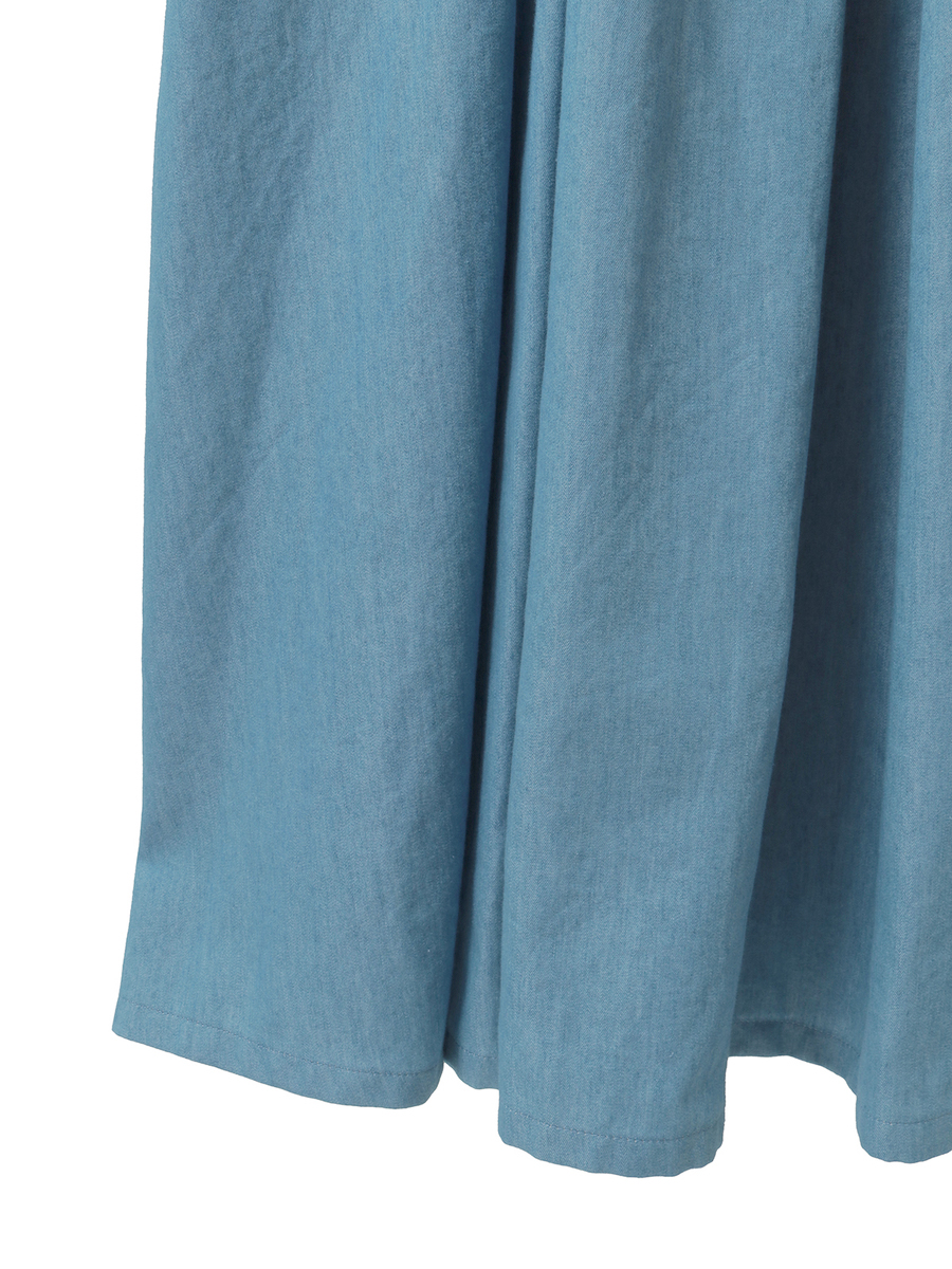 フラワーモチーフデニムワンピース 詳細画像 ブリーチ 5