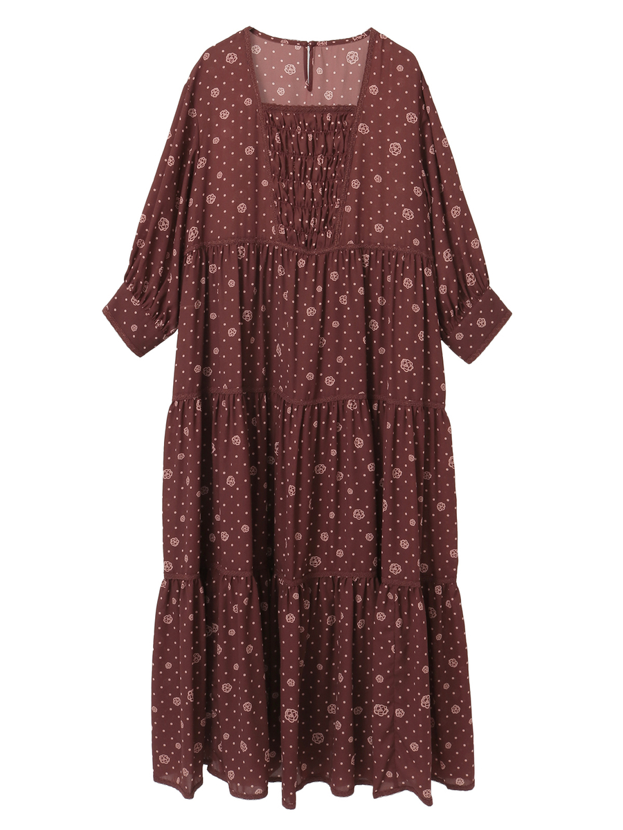 カメリアドットpt.ワンピース 詳細画像 ブラウン 1