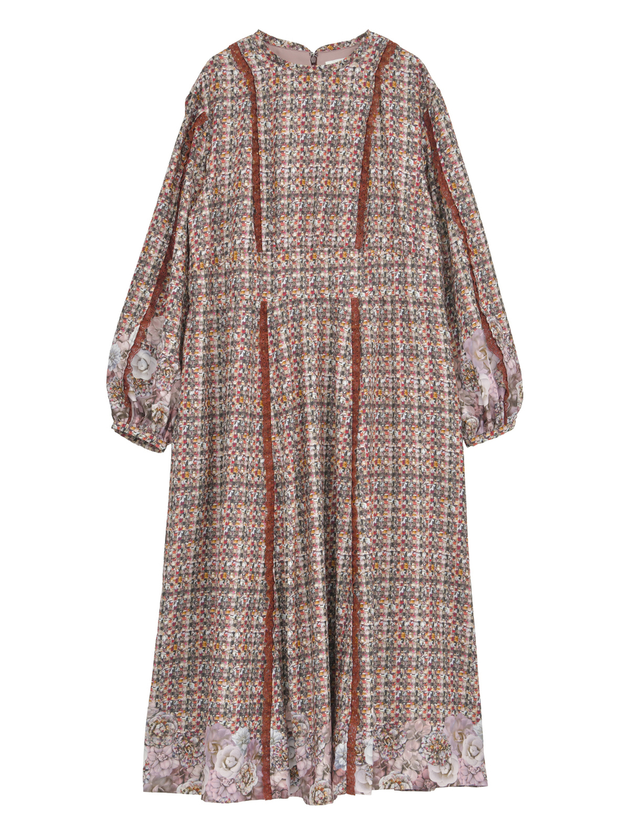 リントンフラワーpt.ワンピース 詳細画像 ベージュ 1