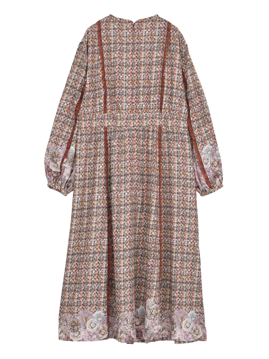 リントンフラワーpt.ワンピース 詳細画像 ベージュ 2