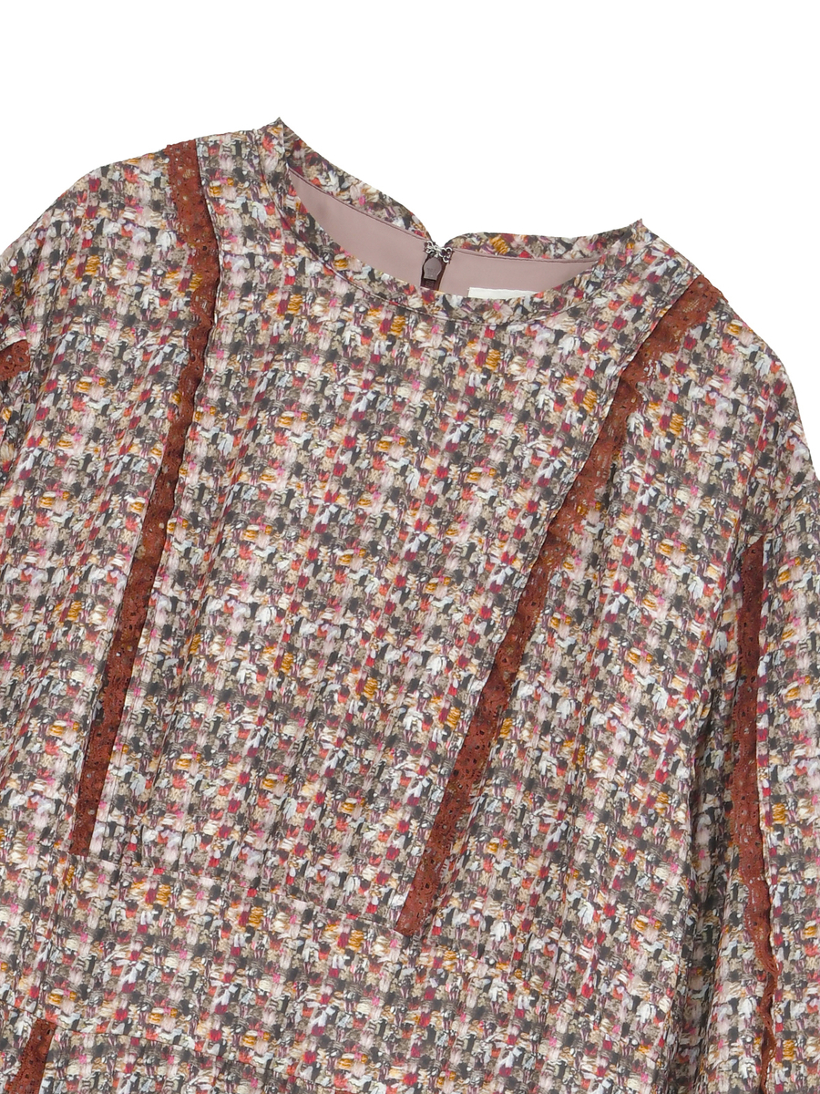 リントンフラワーpt.ワンピース 詳細画像 ベージュ 3