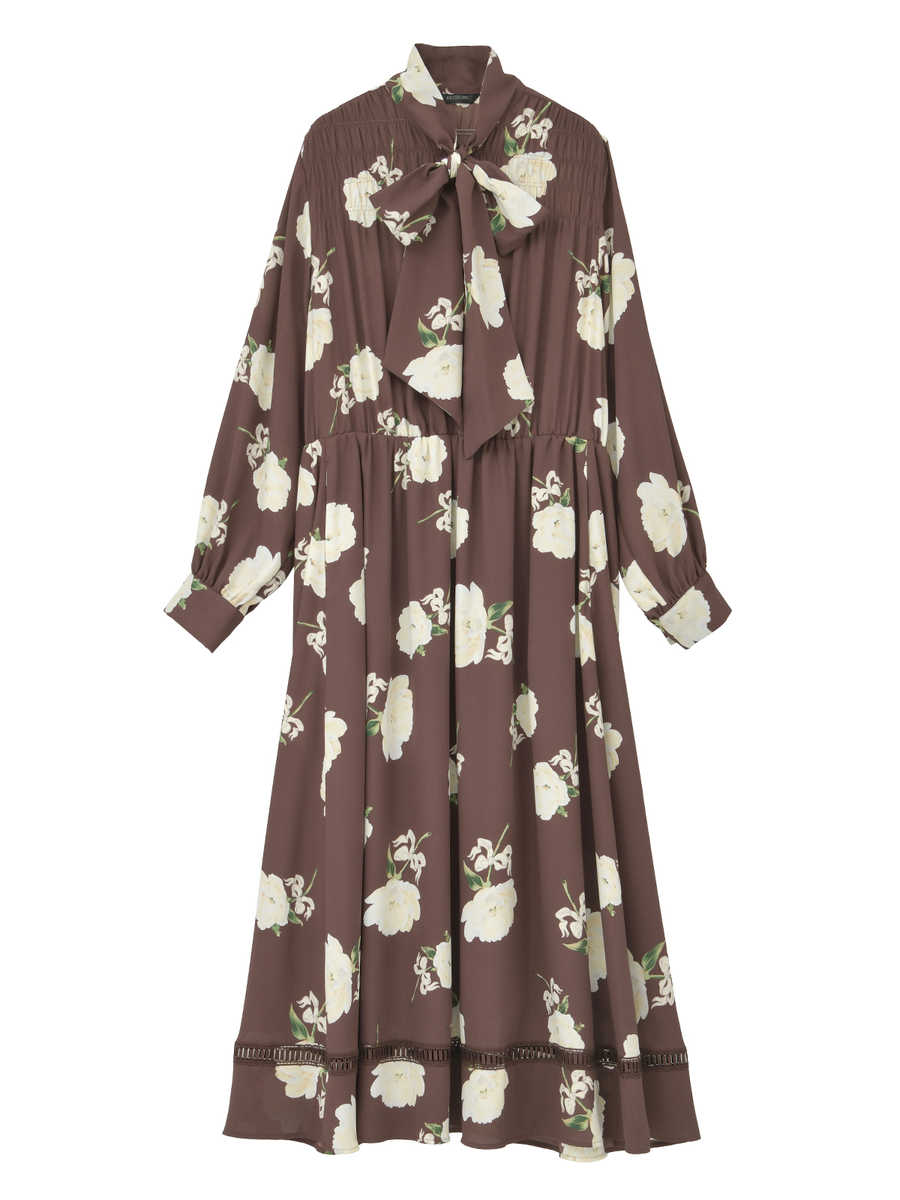 シャクヤクpt.ワンピース 詳細画像 ブラウン 1