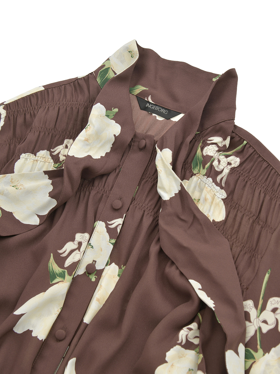 シャクヤクpt.ワンピース 詳細画像 ブラウン 6