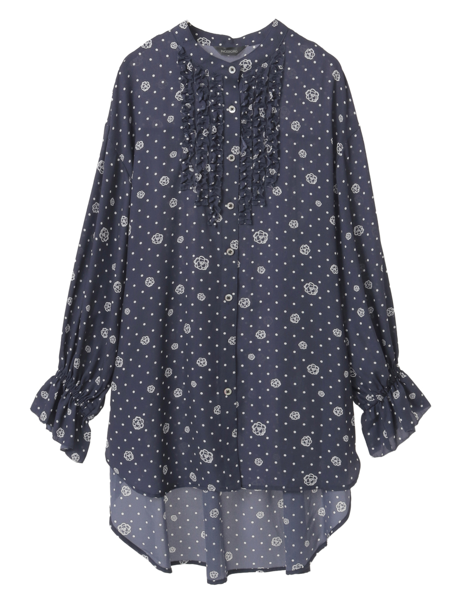 カメリアドットpt.ブラウス 詳細画像 ブラウン 1