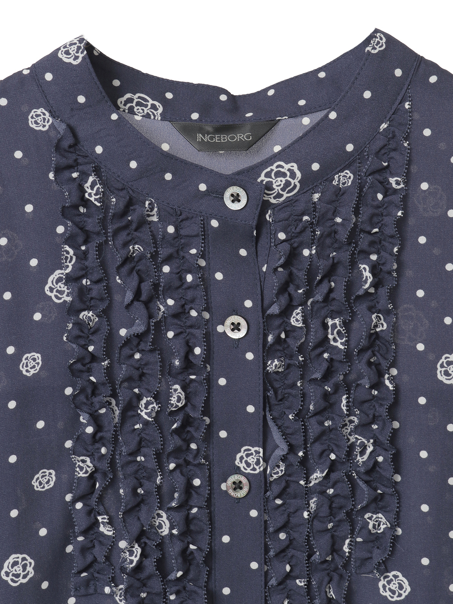 カメリアドットpt.ブラウス 詳細画像 ブラウン 3