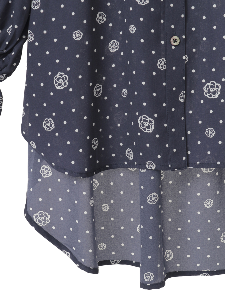 カメリアドットpt.ブラウス 詳細画像 ブラウン 5