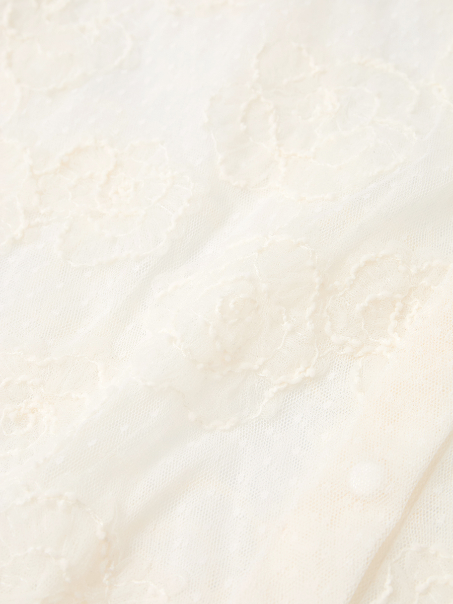 カメリアチュールレースチュニック 詳細画像 キナリ 10