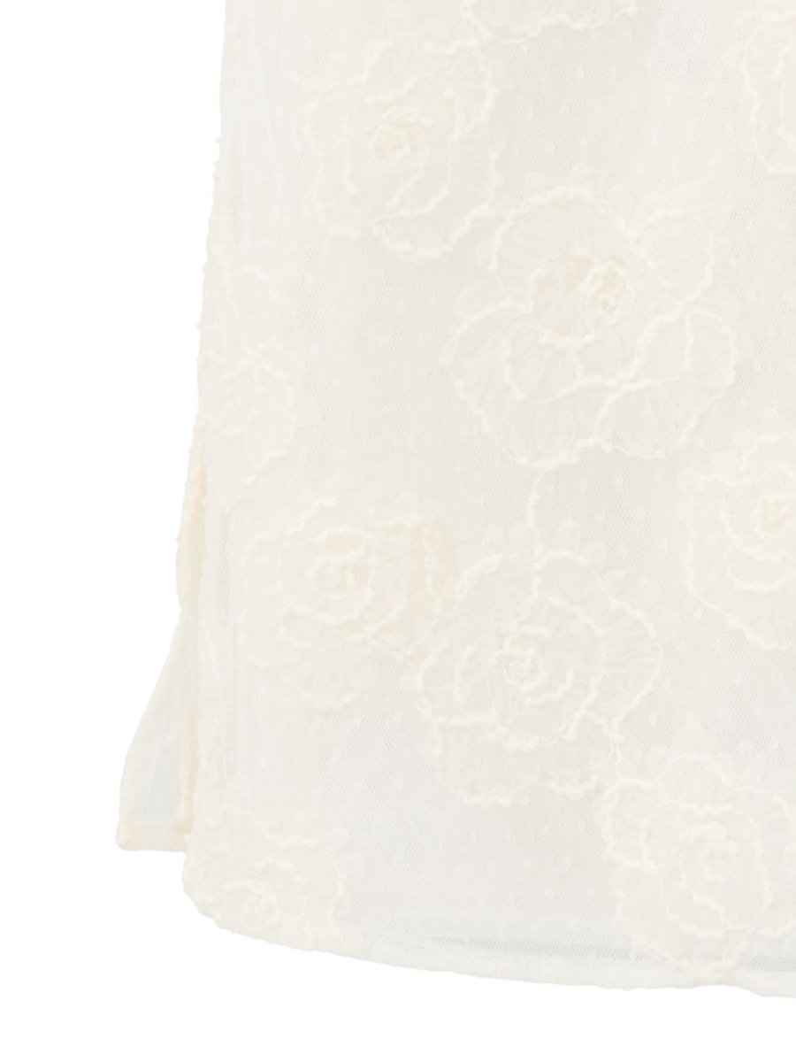 カメリアチュールレースチュニック 詳細画像 キナリ 5