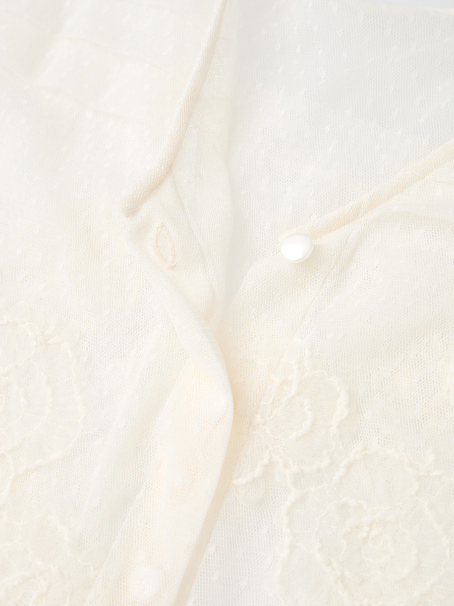 カメリアチュールレースチュニック 詳細画像 キナリ 6