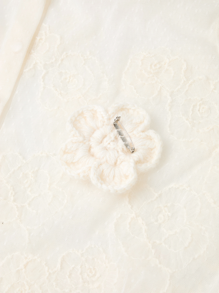 カメリアチュールレースチュニック 詳細画像 キナリ 8