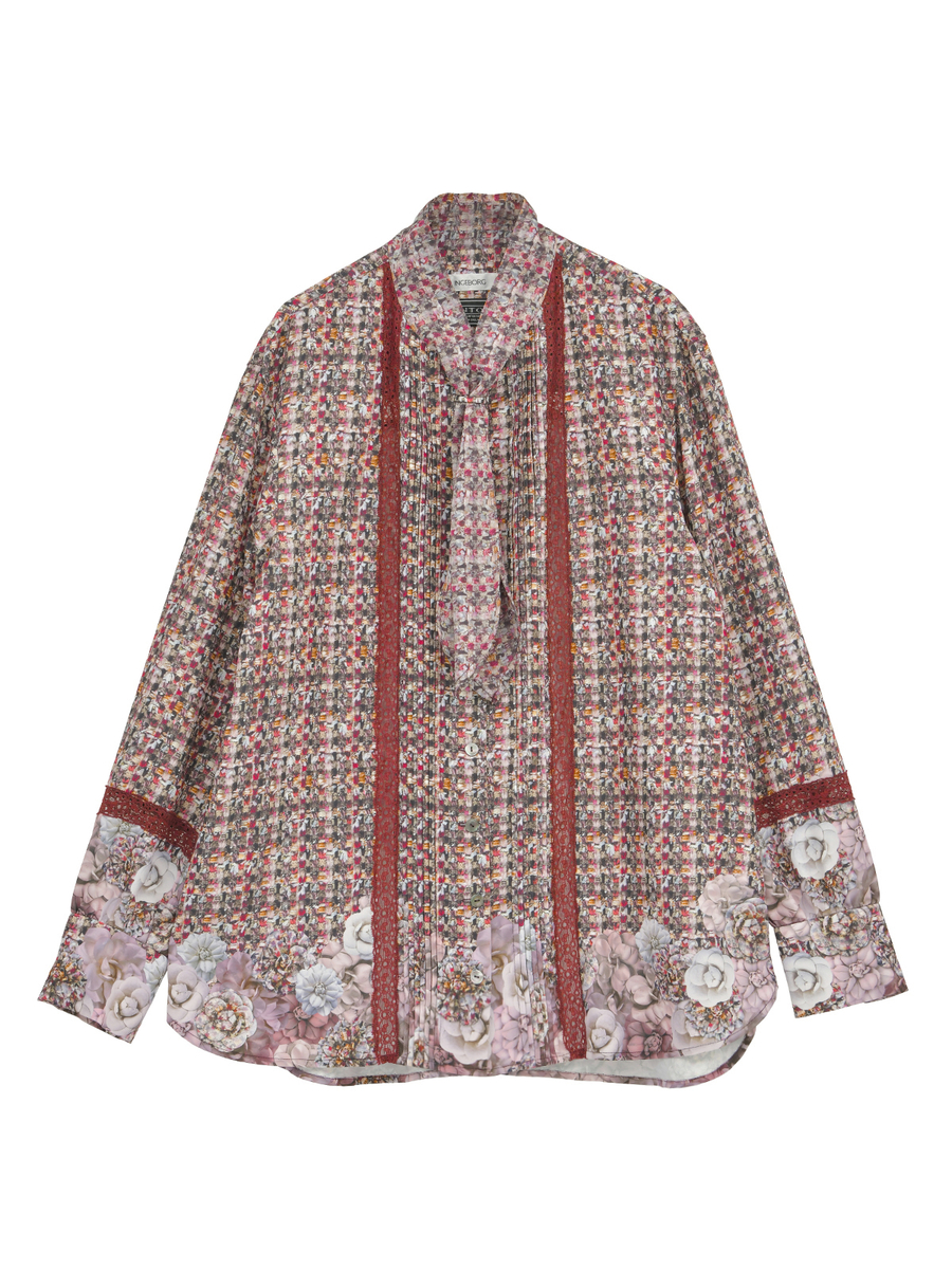 リントンフラワーpt.ブラウス 詳細画像 ベージュ 1