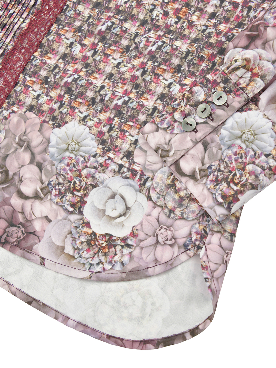 リントンフラワーpt.ブラウス 詳細画像 ベージュ 5