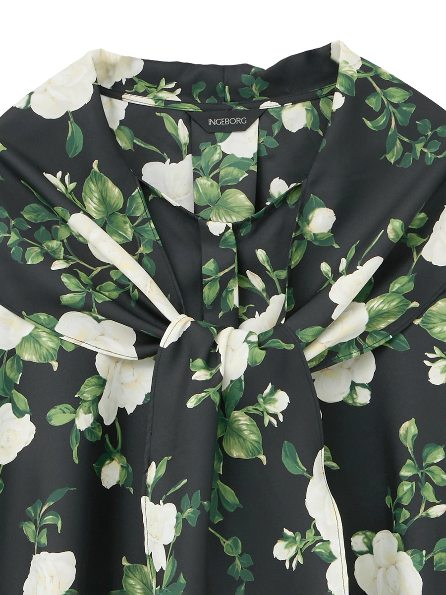 カメリアpt.ブラウス 詳細画像 チャ 3