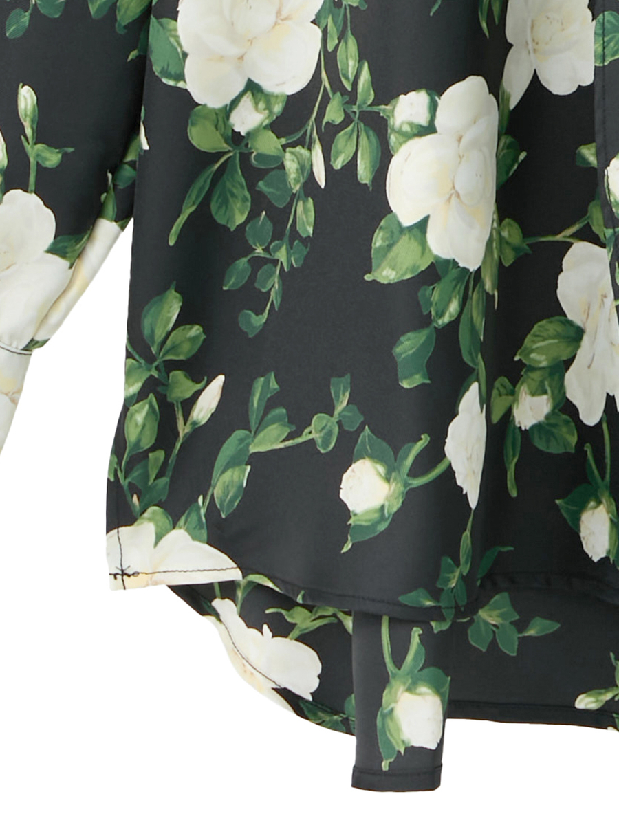 カメリアpt.ブラウス 詳細画像 チャ 5