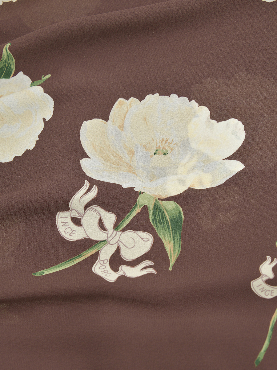 シャクヤクpt.ブラウス 詳細画像 ブラウン 7