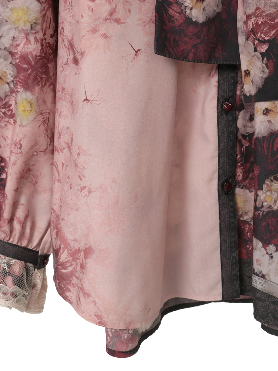 ミスティガーデンpt.ブラウス 詳細画像 ブルー 5