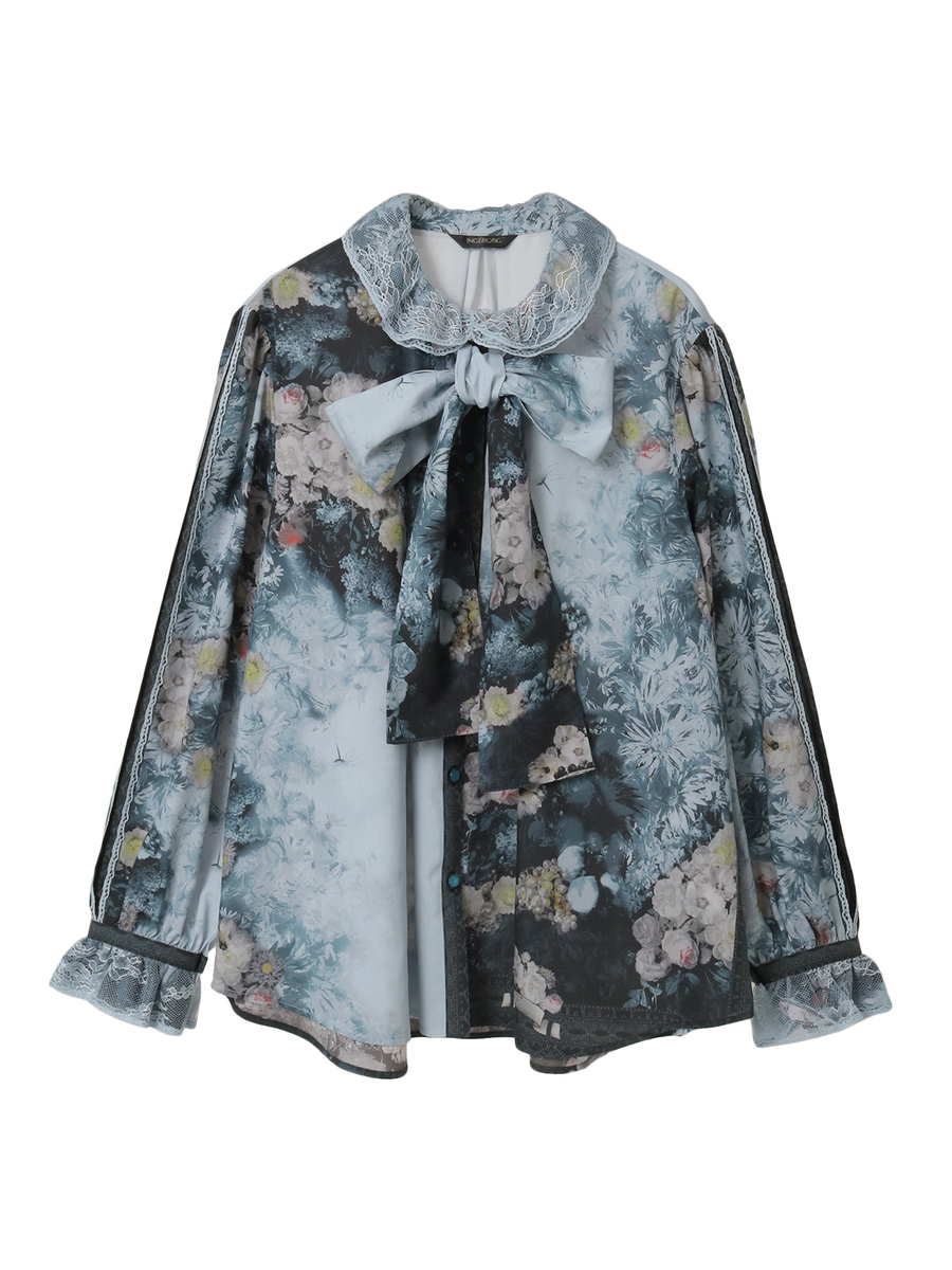 ミスティガーデンpt.ブラウス 詳細画像 ブルー 1