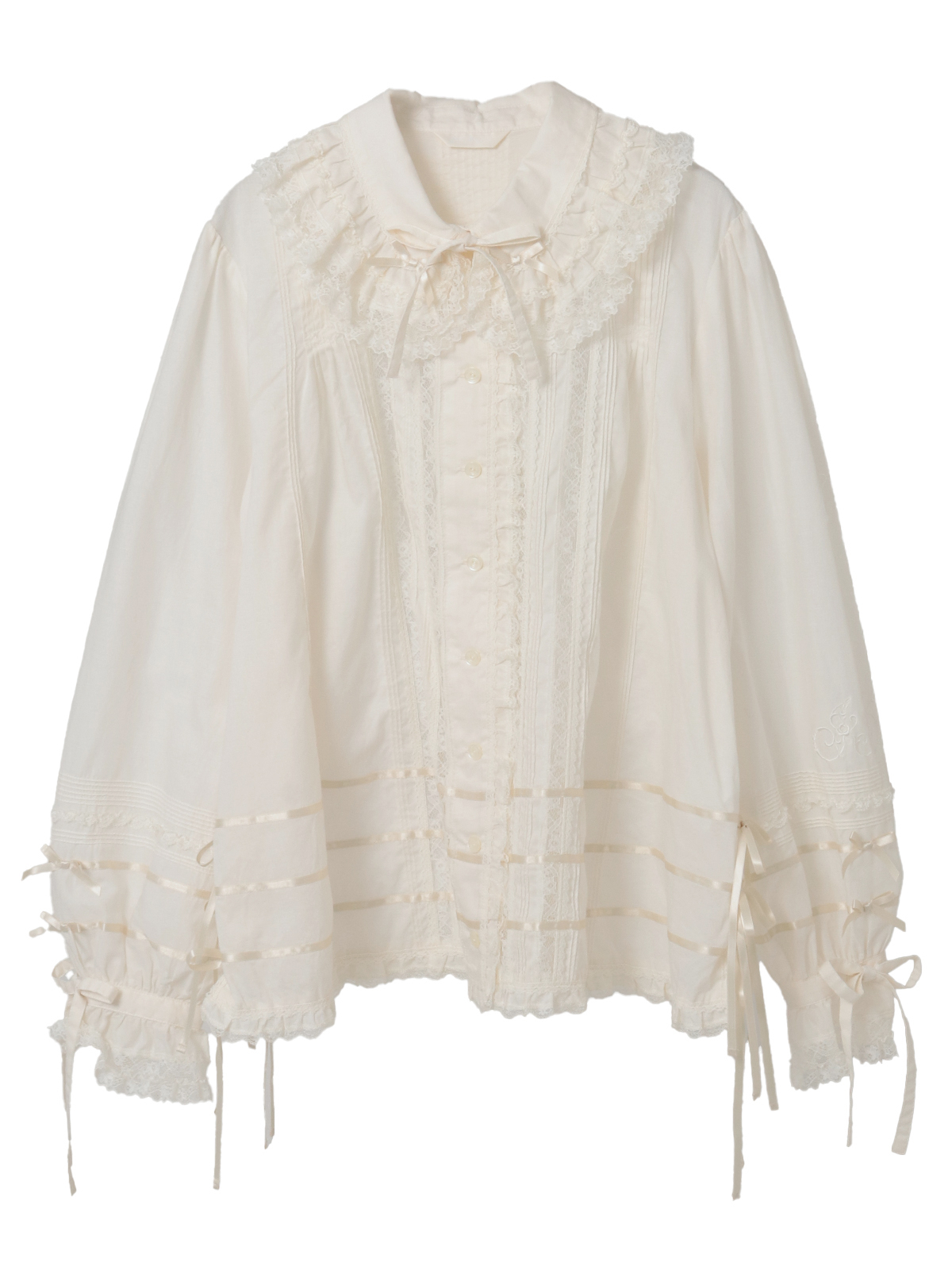 コットンローンレース使いブラウス｜ピンクハウスオフィシャル