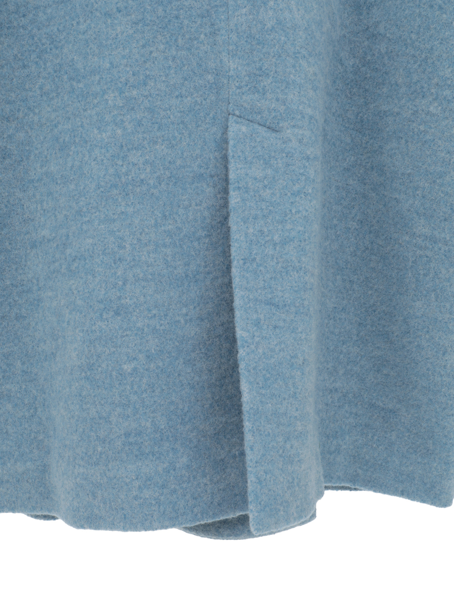 アルパカループビックカラーコート 詳細画像 ピンク 7