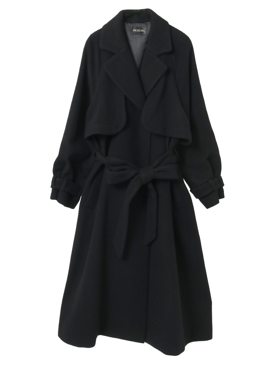 ライトビーバートレンチコート 詳細画像 クロ 1