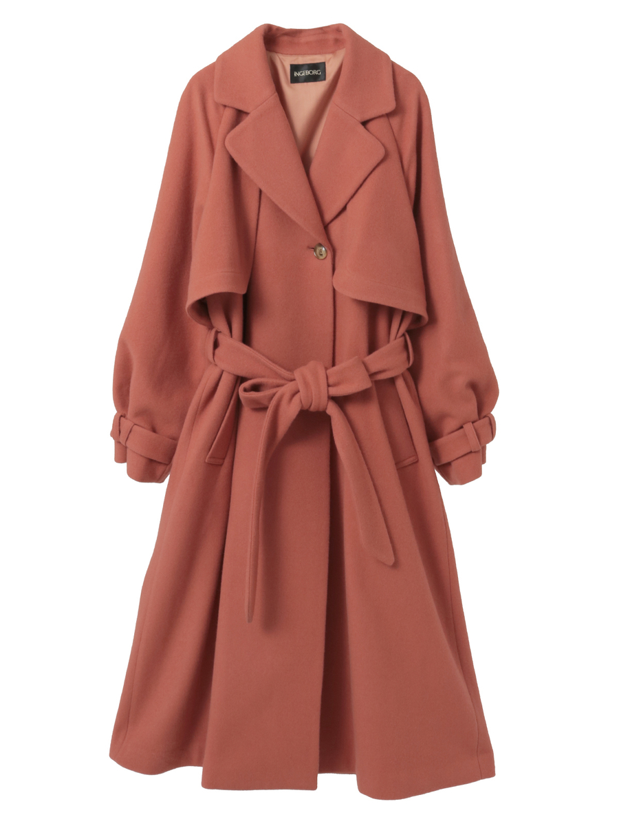 ライトビーバートレンチコート｜ピンクハウスオフィシャルオンライン