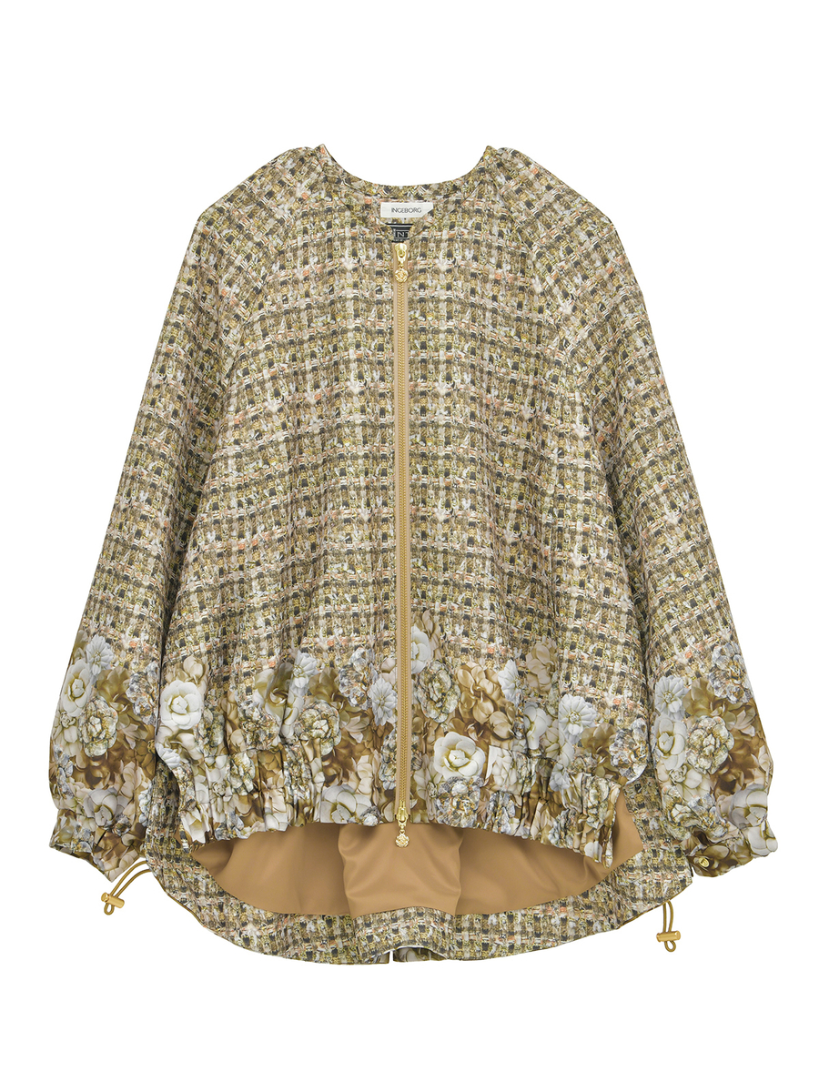 リントンフラワーpt.ブルゾン 詳細画像 ベージュ 1