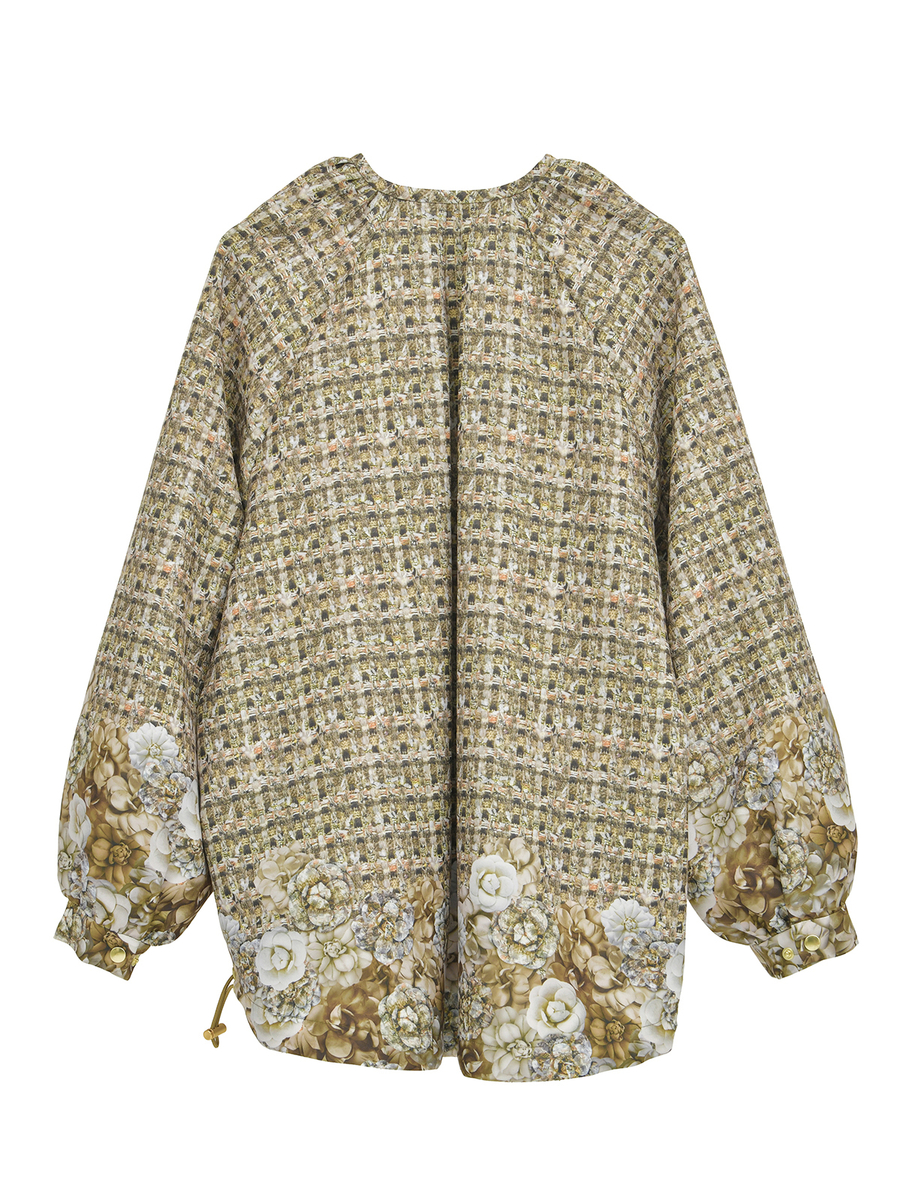 リントンフラワーpt.ブルゾン 詳細画像 ベージュ 2