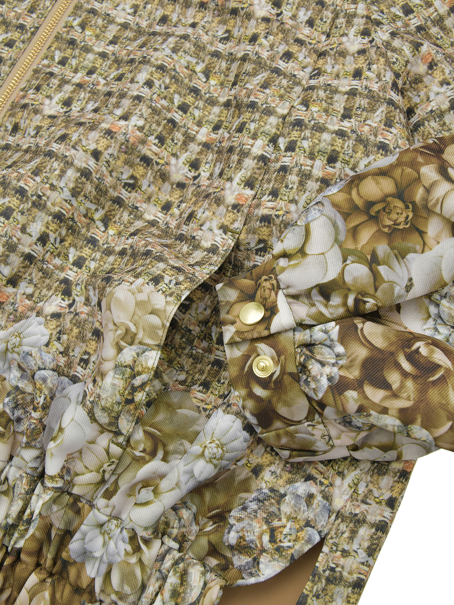 リントンフラワーpt.ブルゾン 詳細画像 ベージュ 7